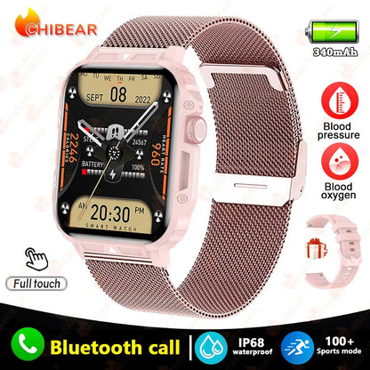 1.95" Outdoor Smartwatch | Bluetooth Call | IP68 Fitness Watch
