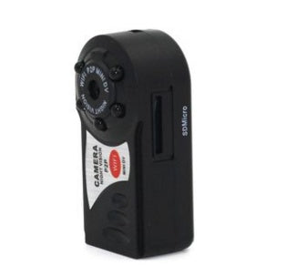 Small WiFi camera showing night vision LED and recording mode