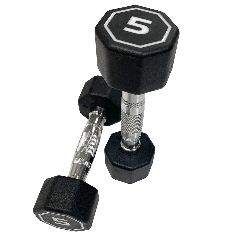 Premium Octagonal Dumbbell, Large Numbers, Hard Chrome Plated Handle Dumbbells To Assist With Push-Ups, 5 Lbs Set Of 2 Support For Self-pickup Face Sheet, Daily Face Sheet Submission Deadline 16-00