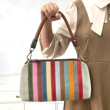 Genuine leather crossbody handbag for women front view