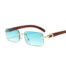 Rimless Steampunk Sunglasses