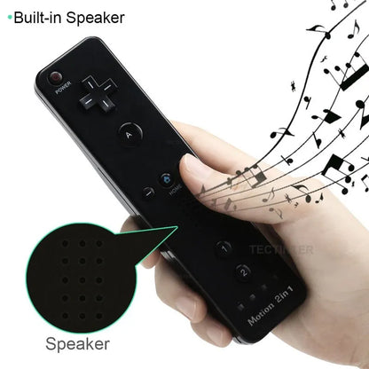 2 in 1 Wireless Remote Controller Compatible with Nintendo Wii/ Wii U With Motion Plus Bluetooth Gamepad Controle For Wii Nunchu