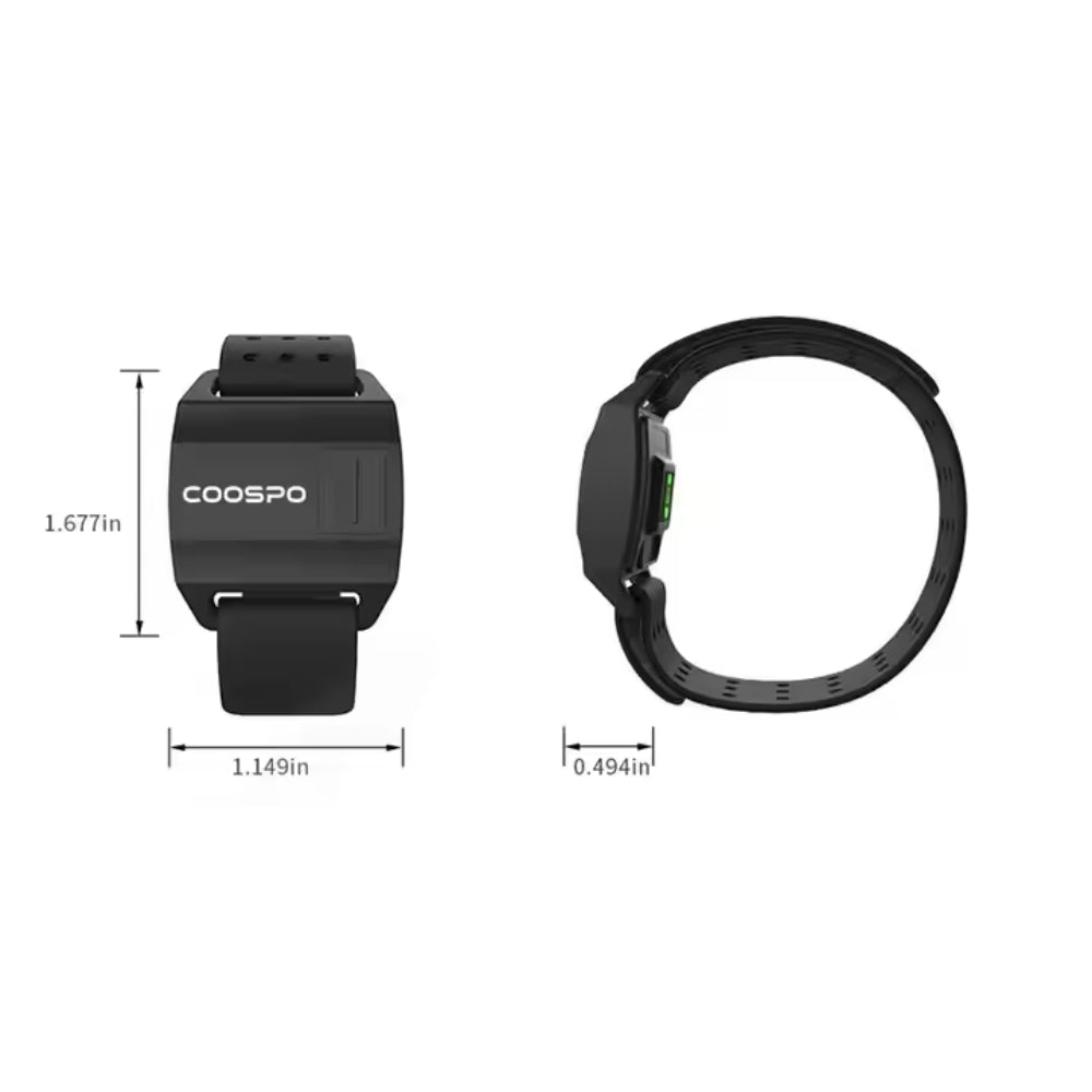 COOSPO Smart Armband Heart Rate Monitor I Know when to stop