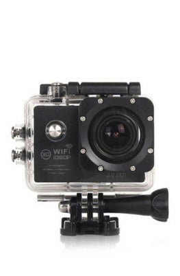 Outdoor aerial sports camera rated waterproof to 30 meters