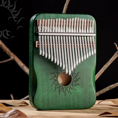 Hluru Kalimba Thumb Piano with 17 and 21 keys for beginners and music lovers


