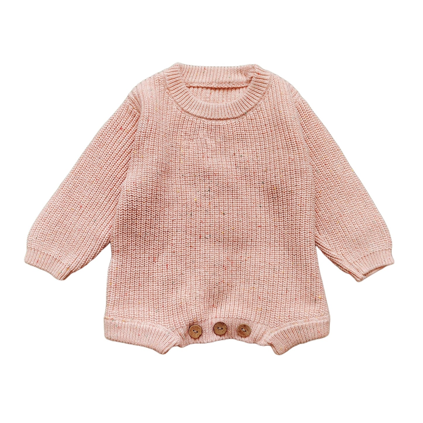 Custom Baby Knit Bodysuit Personalized Hand Embroidered Name Baby Romper
