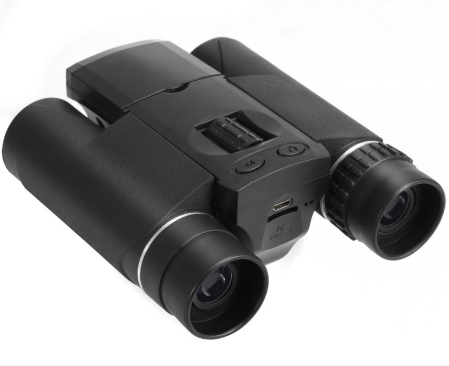 10X zoom binoculars with built-in photo capture and video function