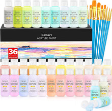 24 Colors Acrylic Paint Set