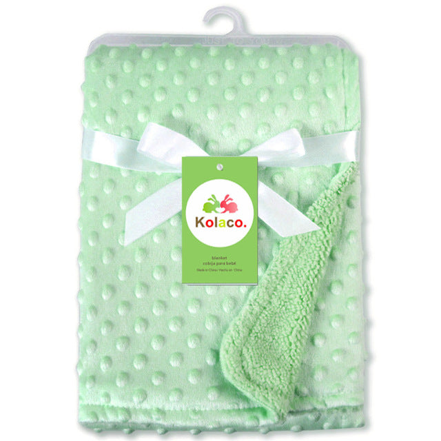 Polar Dot Newborn Baby Blanket