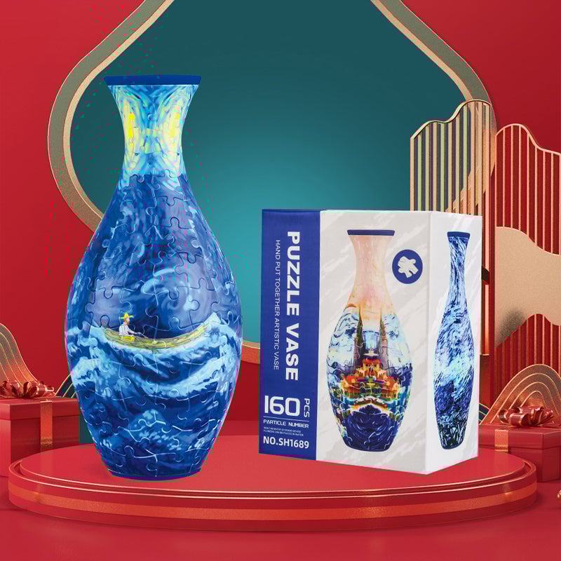 🎅CHRISTMAS HOT SALE-49% OFF🎄🎄3D Art Puzzle Vase