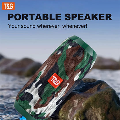 TG117 Wireless Portable Speaker, TWS Stereo, Built-in Microphone