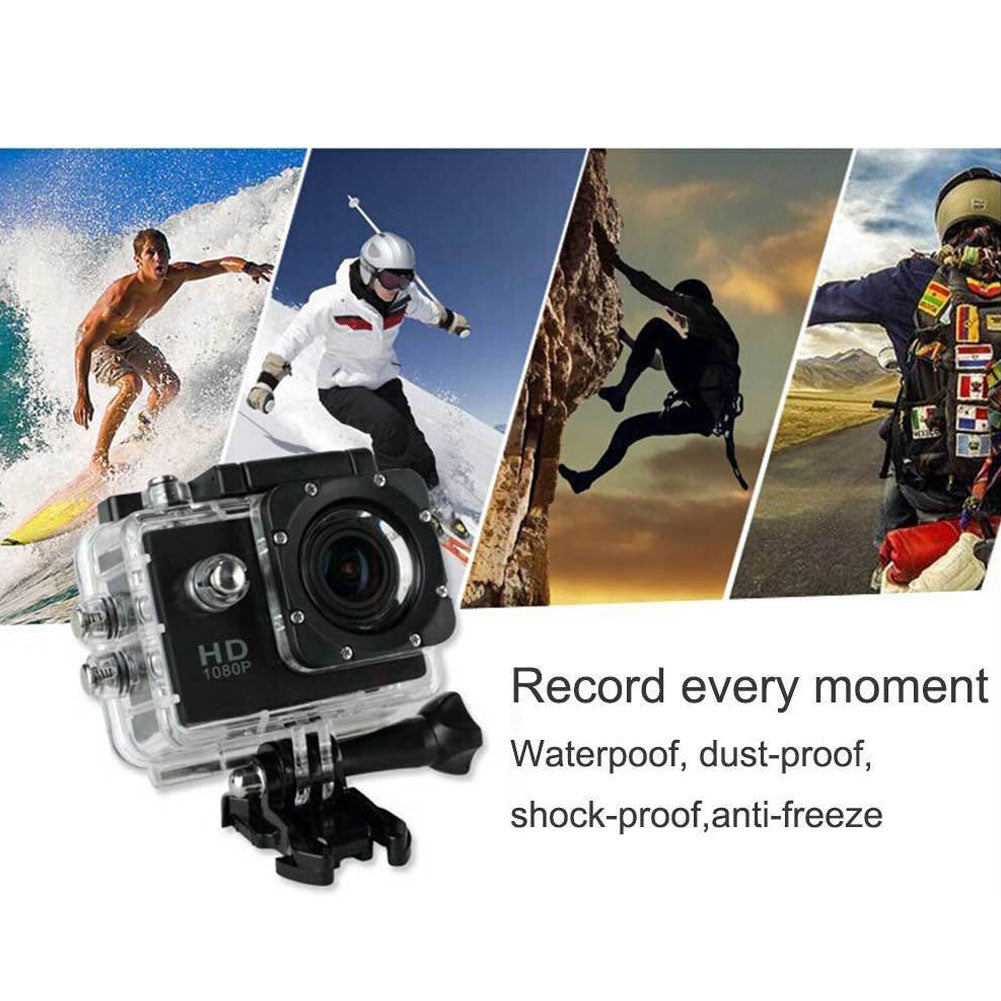HD High-definition 1080P Action Sports Waterproof  DV Camera image 2