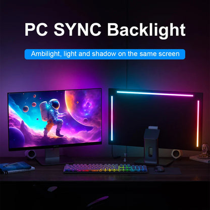 RGB Smart Ambient TV PC Display Sync LED Strip Light for Gaming