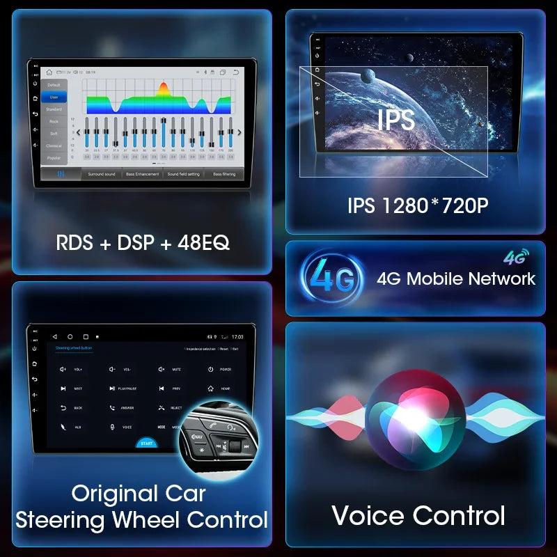 Srnubi Android 13 Carplay car radio for Hyundai Solaris Verna Accent 2010–2016