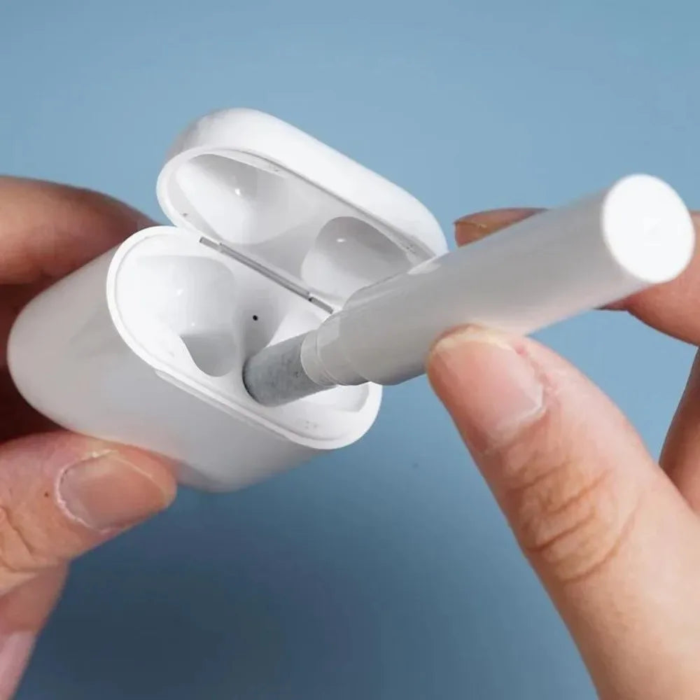 2 in 1 Earphones Cleaning Pen Kit for Airpods and Earbuds with 13 Brush Tools