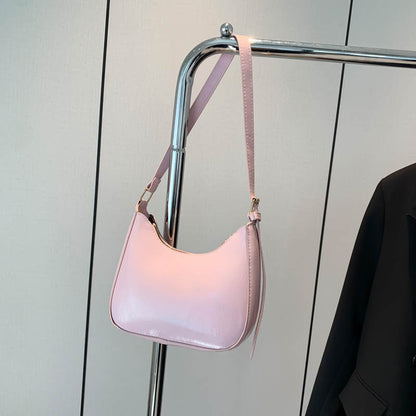 Women's Solid-Colored Vintage Fashion Hand Bag