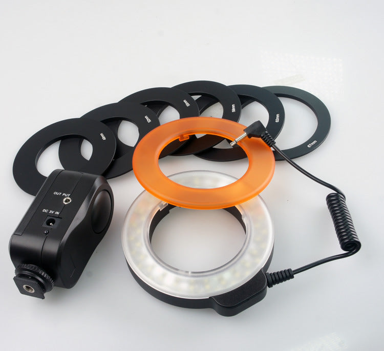 48-LED ring light lamp for portrait photography and vlogging