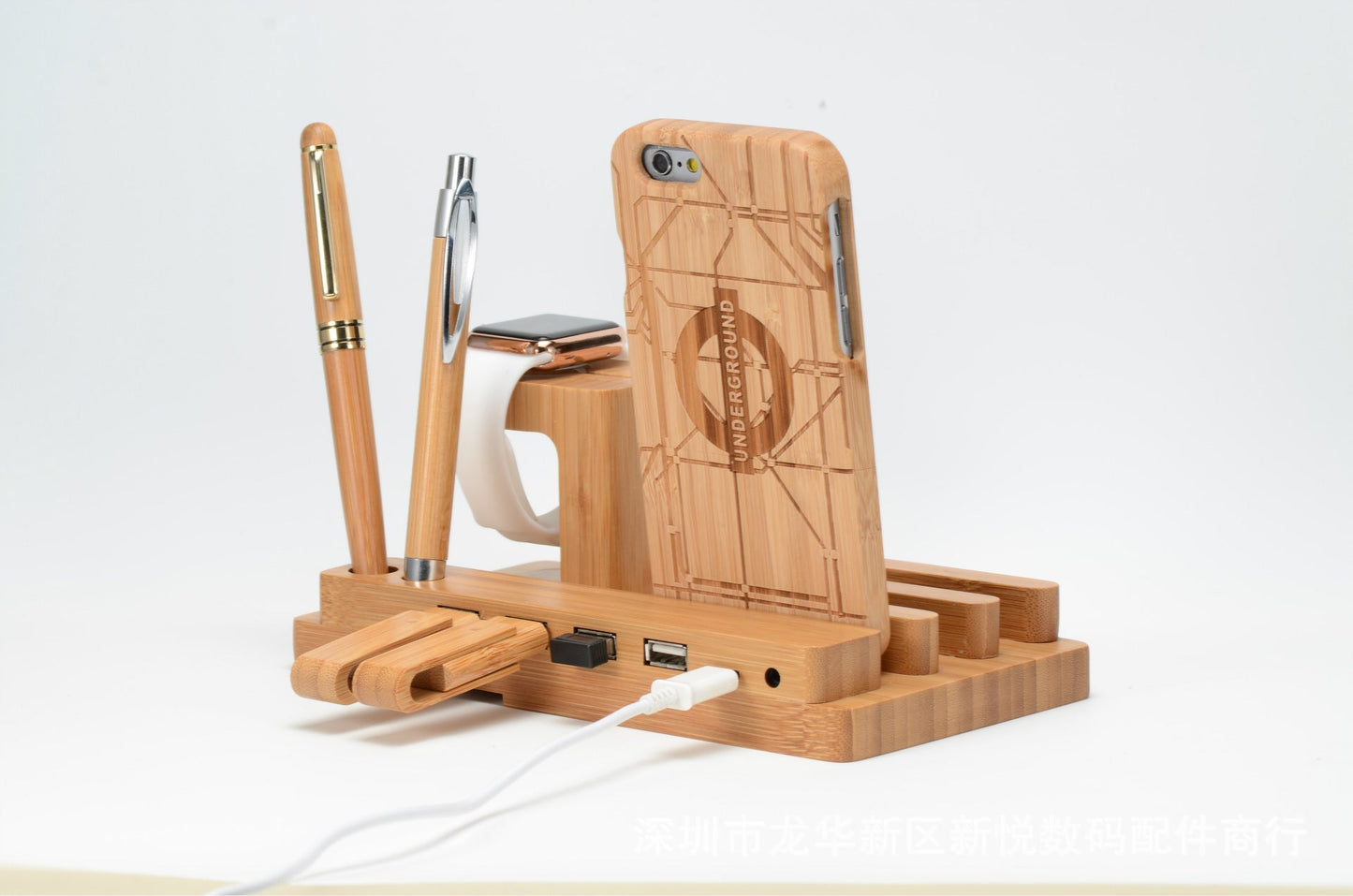 bamboo-charging-dock-phone-stand