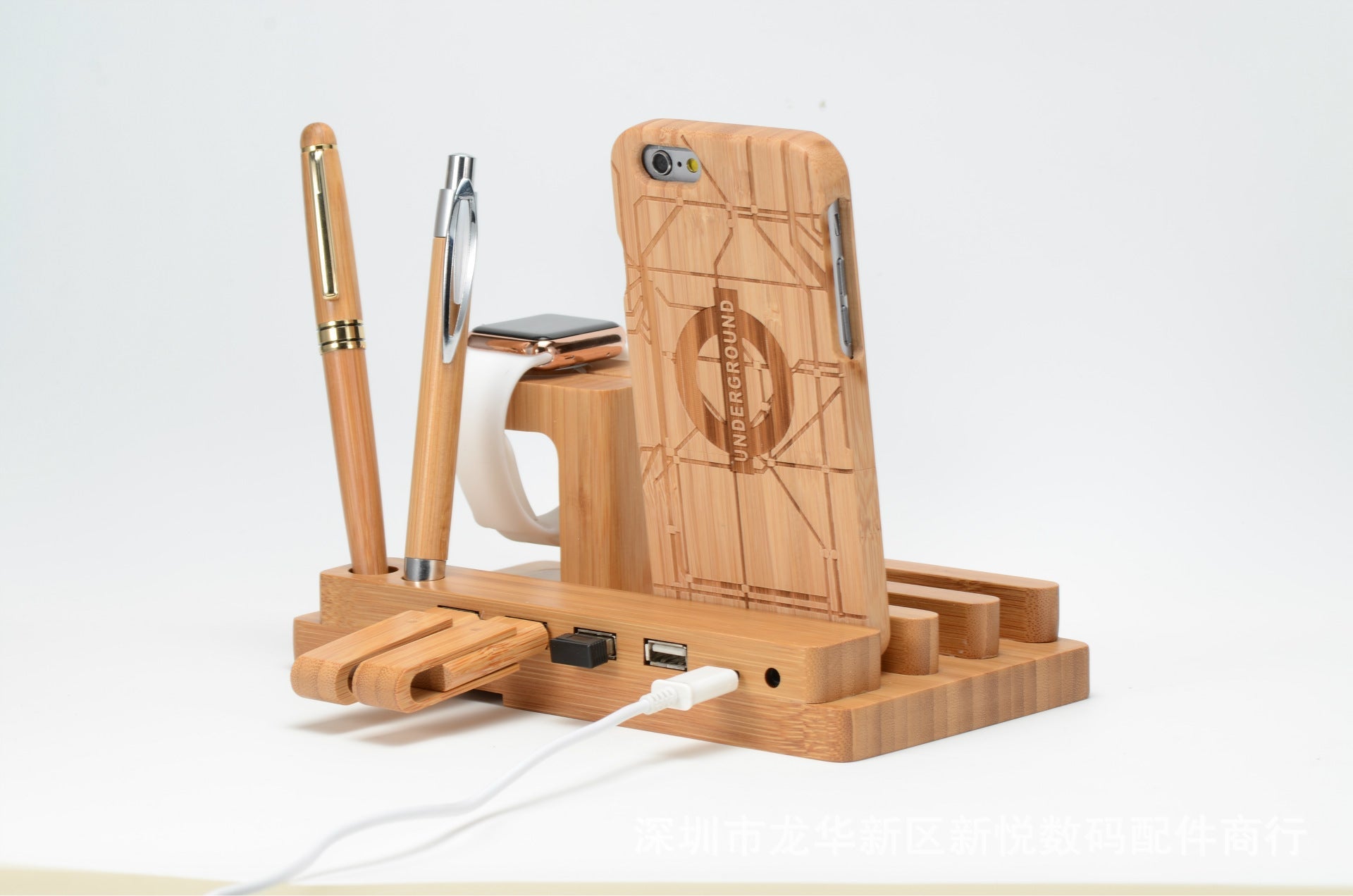 bamboo-charging-dock-phone-stand