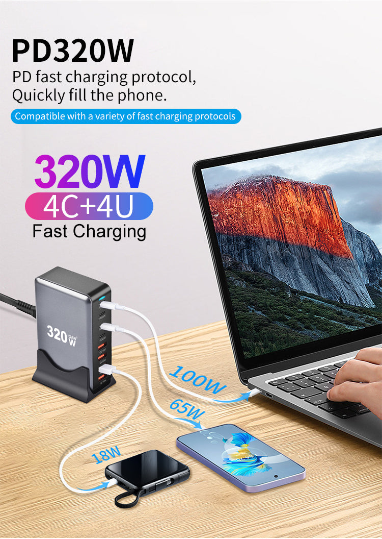 Compact, fast & efficient charging