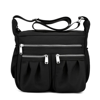 Large-capacity Multi-layer Shoulder Bag Nylon Crossbody Bag