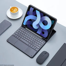 Magic Keyboard & Wireless Mouse Case for iPad & Tablet