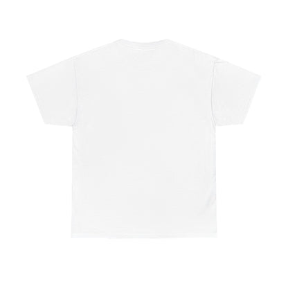 Valentine's Vibes Unisex Heavy Cotton Tee - Cute Cat Graphic T-Shirt