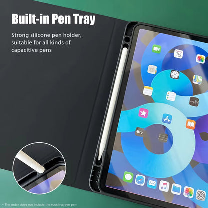 Magic Keyboard & Wireless Mouse Case for iPad & Tablet