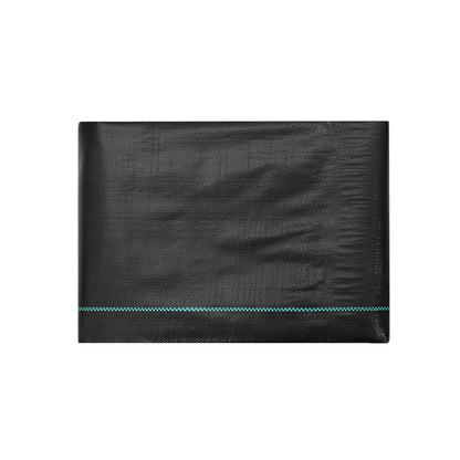 VEVOR Weed Barrier Landscape Fabric, 4x100FT Heavy Duty Garden Weed Fabric, Woven PP Weed Control Fabric, Driveway Fabric, Geotextile Fabric For Landscaping, Ground Cover, Weed Blocker Weed Mat, Black