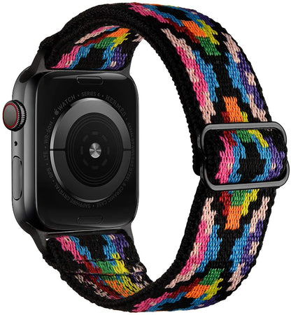 Nylon Stretchable Sport Apple Watch Strap