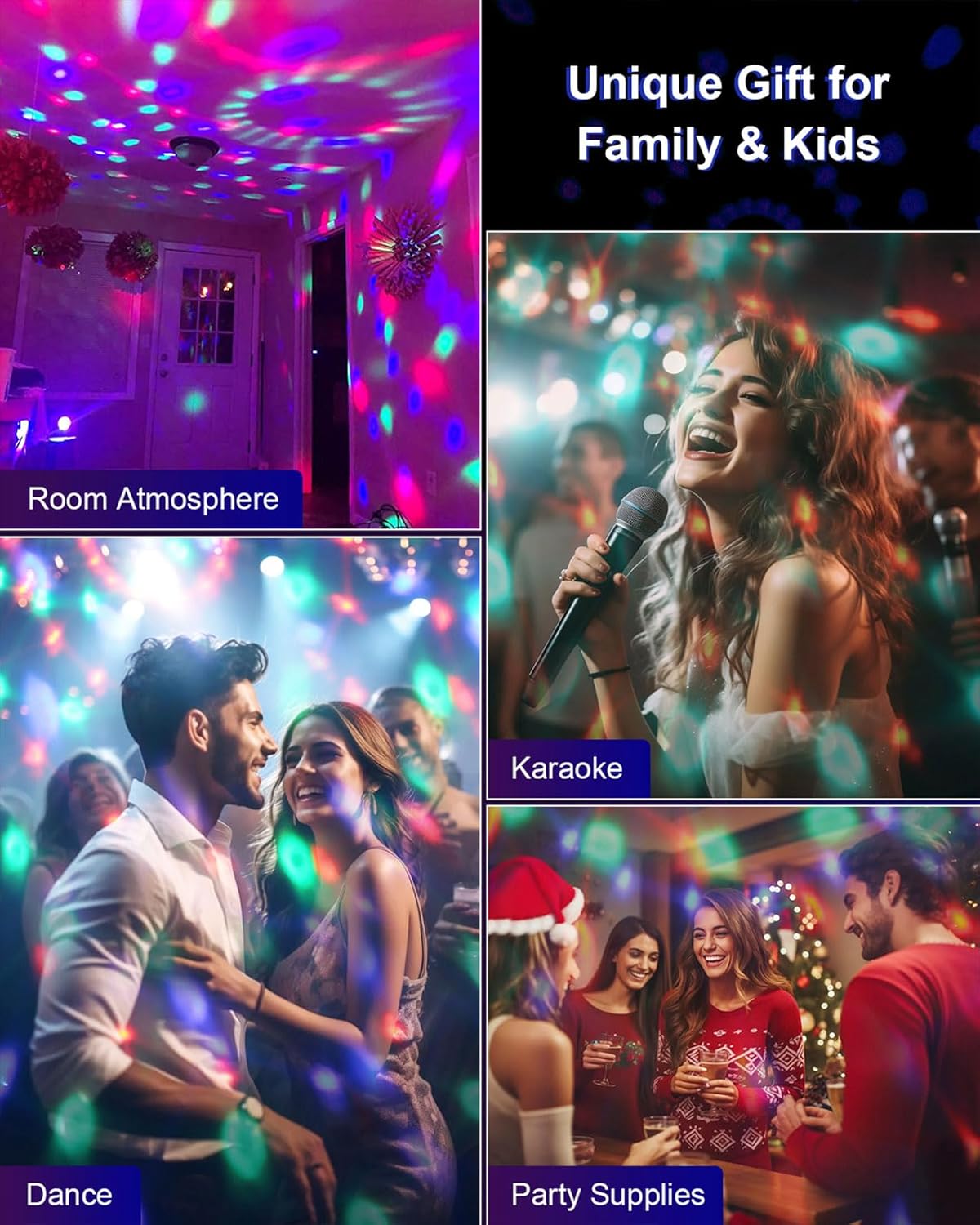 Sound Activated Party Lights