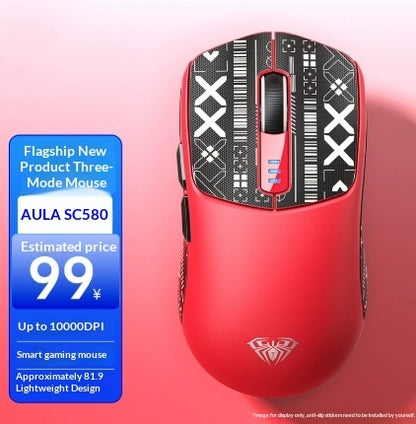 SC580 Gaming Mouse Tri-mode Wireless
