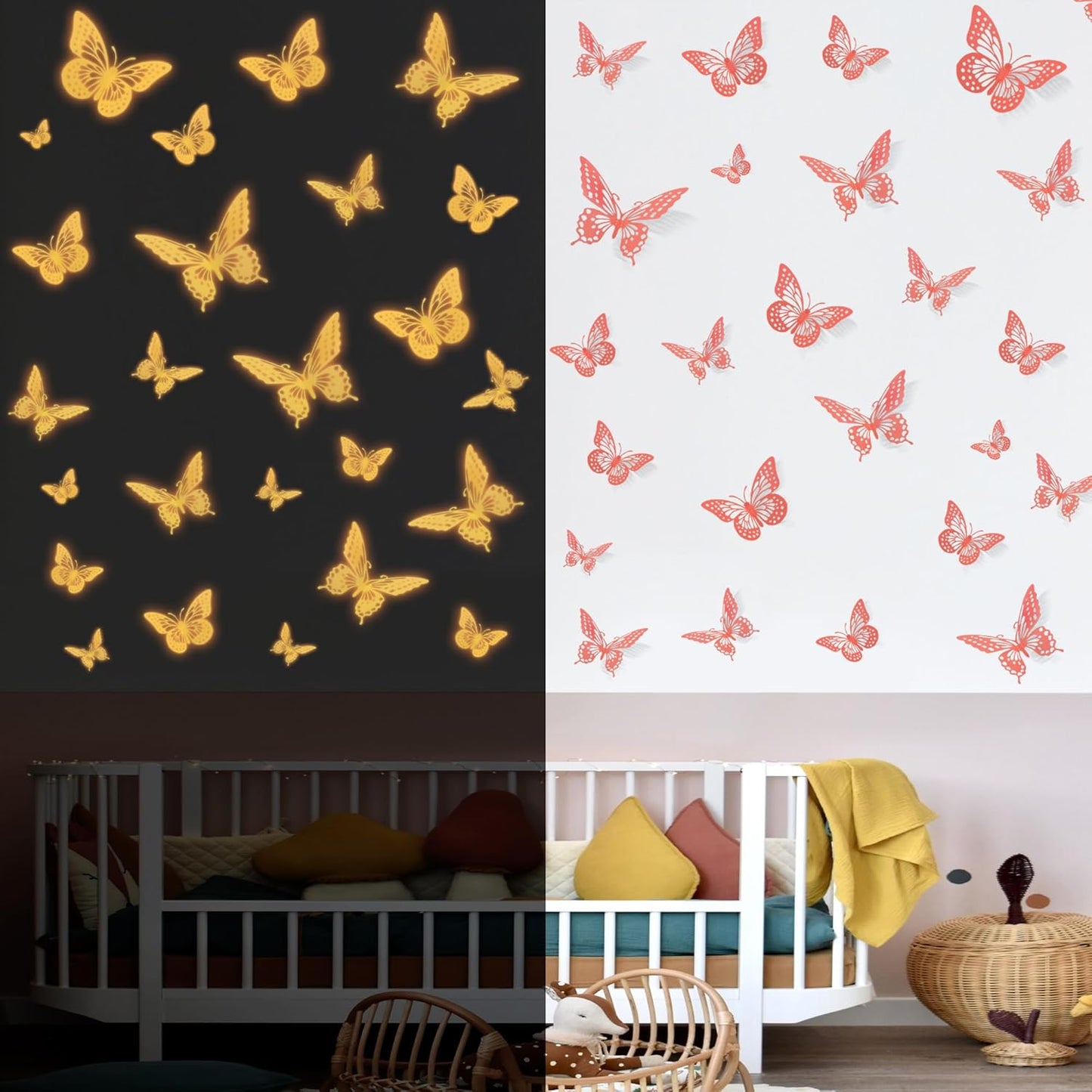 3D Butterfly Wall Decor