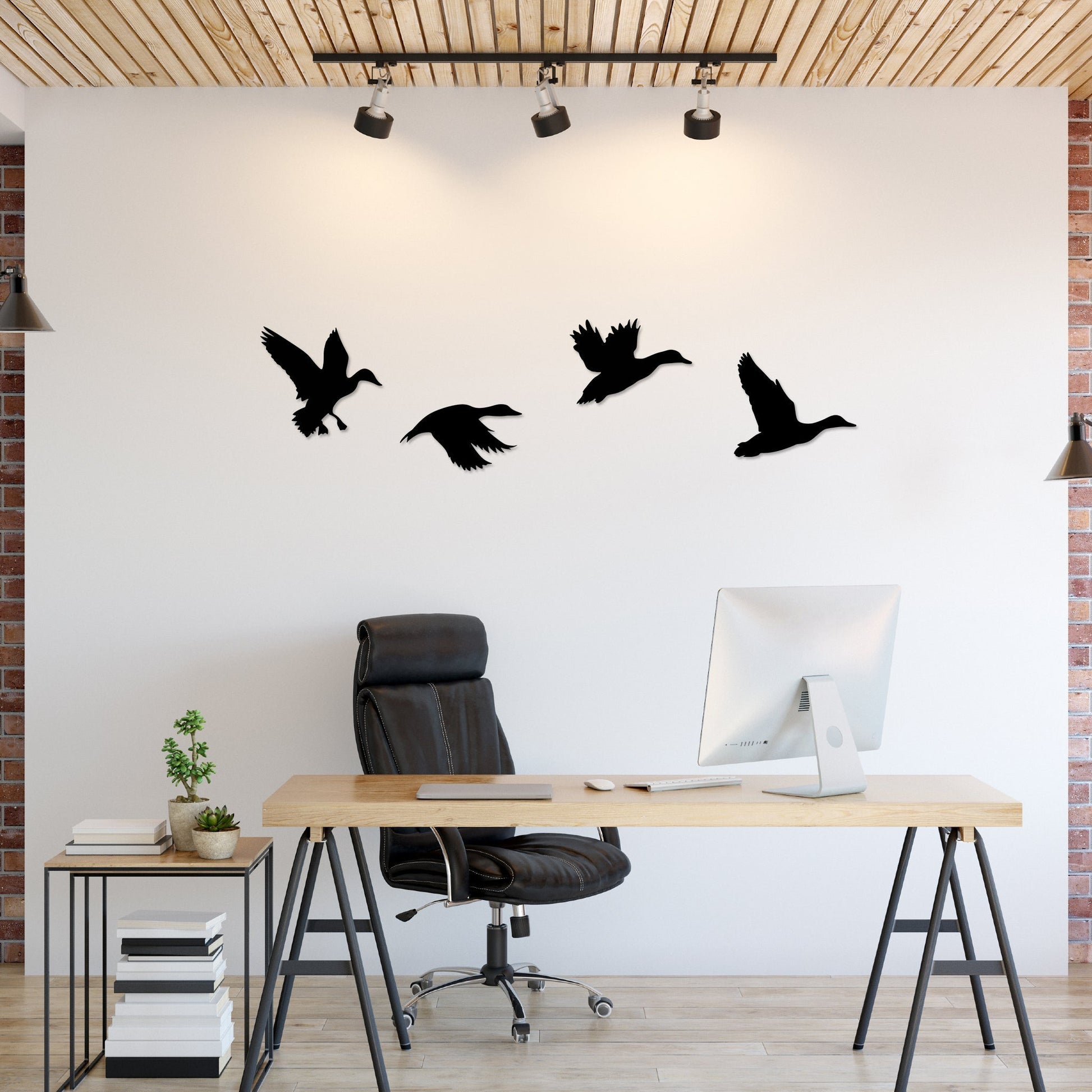 Metal Duck Wall Art