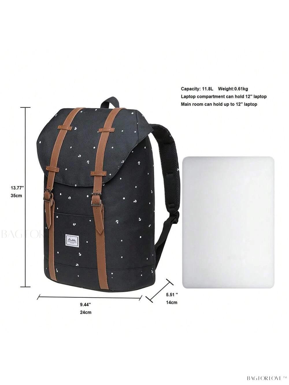 BagForLove - Retro Chic Women's Travel Backpack