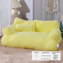 Luxury Plush Cat Bed -- FastCartUS -- product photography