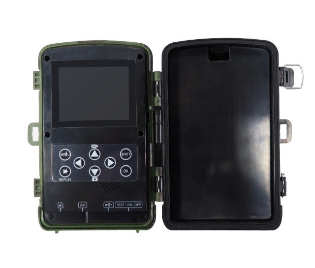 Field hunting camera with 12X magnification for wildlife observation