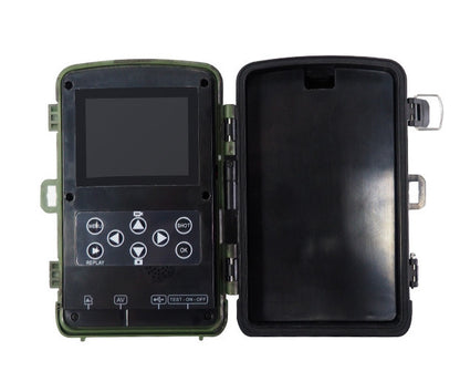 Field hunting camera with 12X magnification for wildlife observation