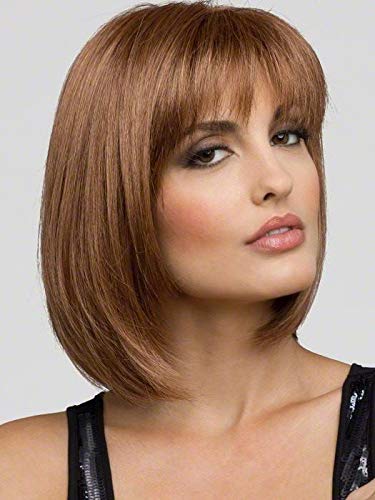 Ash Blonde Bob Cut Wig - 11” Razor Cut with Hand-Tied Monofilament