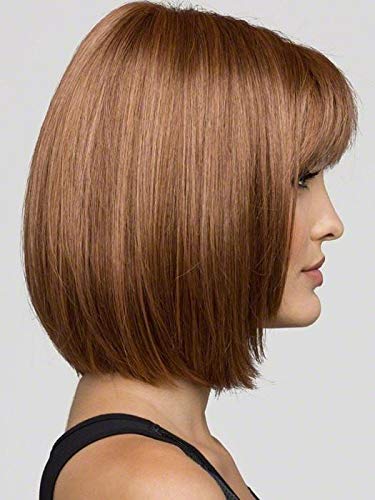Ash Blonde Bob Cut Wig - 11” Razor Cut with Hand-Tied Monofilament