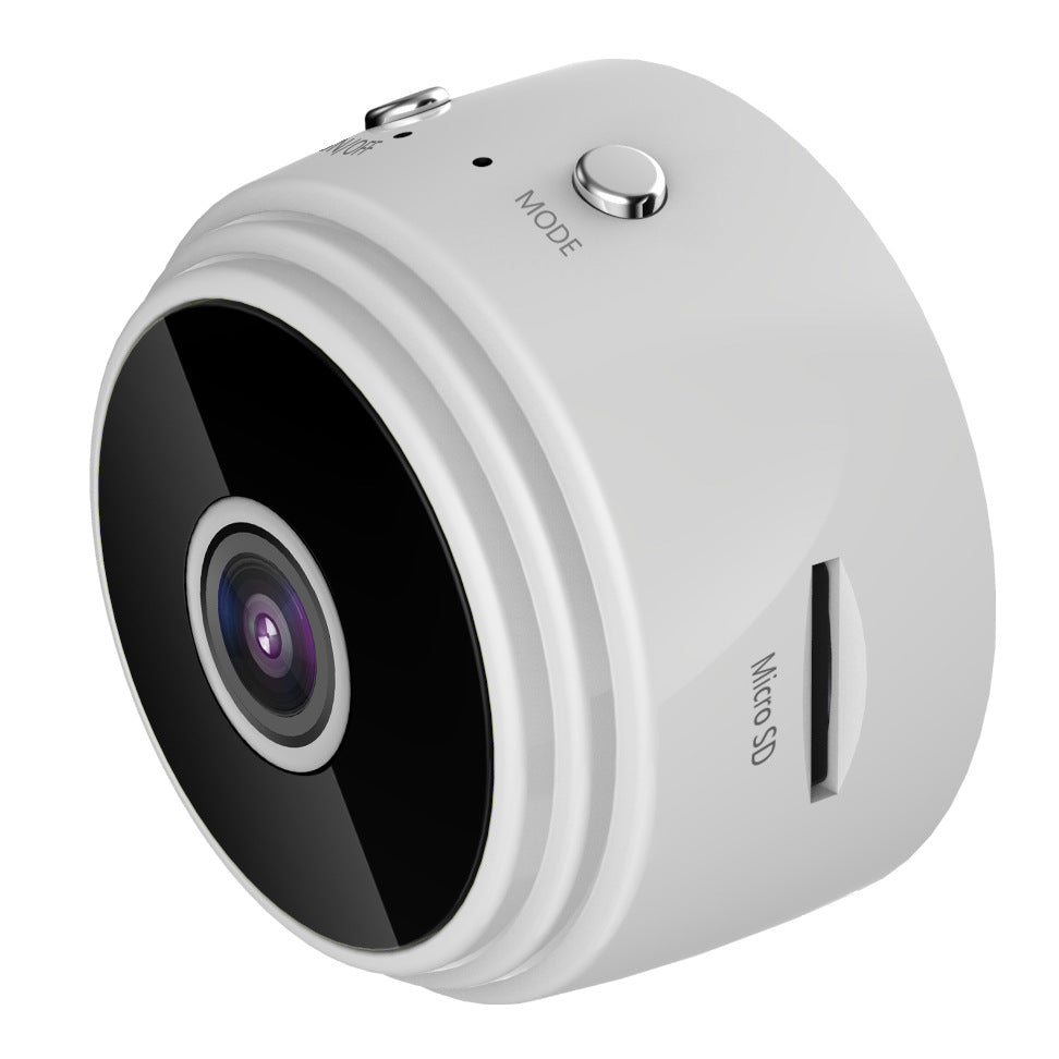 1080P A9 security camera with TF card slot and USB cable