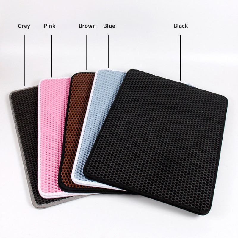 BABEECATS Double Layer EVA Pet Cat Litter Pad