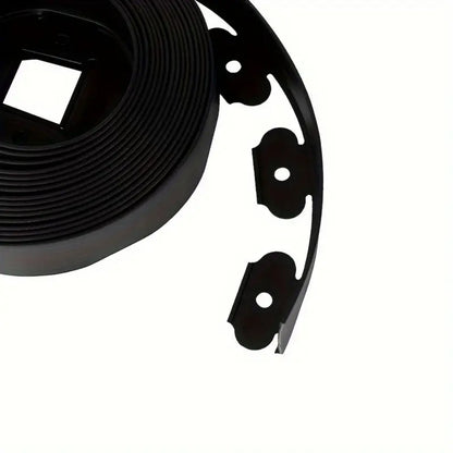 10m Lawn Border With 30 Plastic Stakes Garden Border For Paths, Driveways, Flowers And Plants