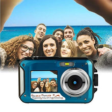 Dual-screen waterproof HD digital camera image 1