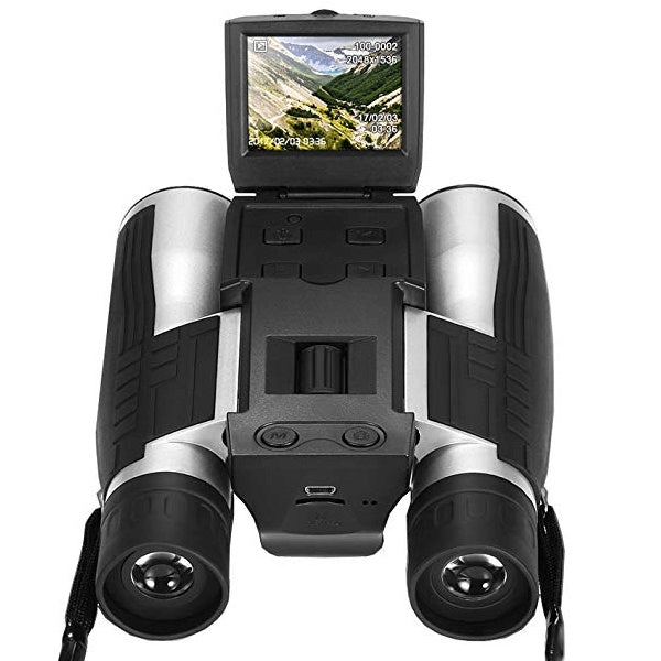 12x32 digital camera binoculars with 2.5 inch LCD display