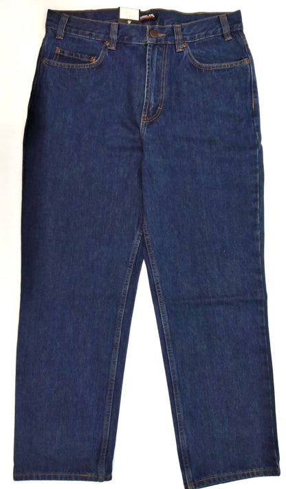 Kirkland Signature Men's Pants Relaxed Fit Jeans Wear Trousers Blue Denim New