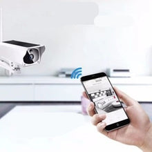 Low power solar security camera with infrared night vision