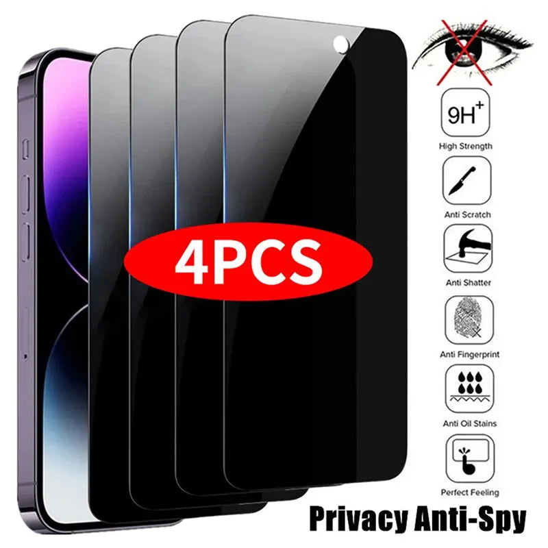 4PCS Privacy Screen Protector 