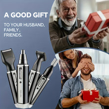 4 in 1 All Purpose Beauty Set for painless trimming of nose hair, beard, and eyebrows