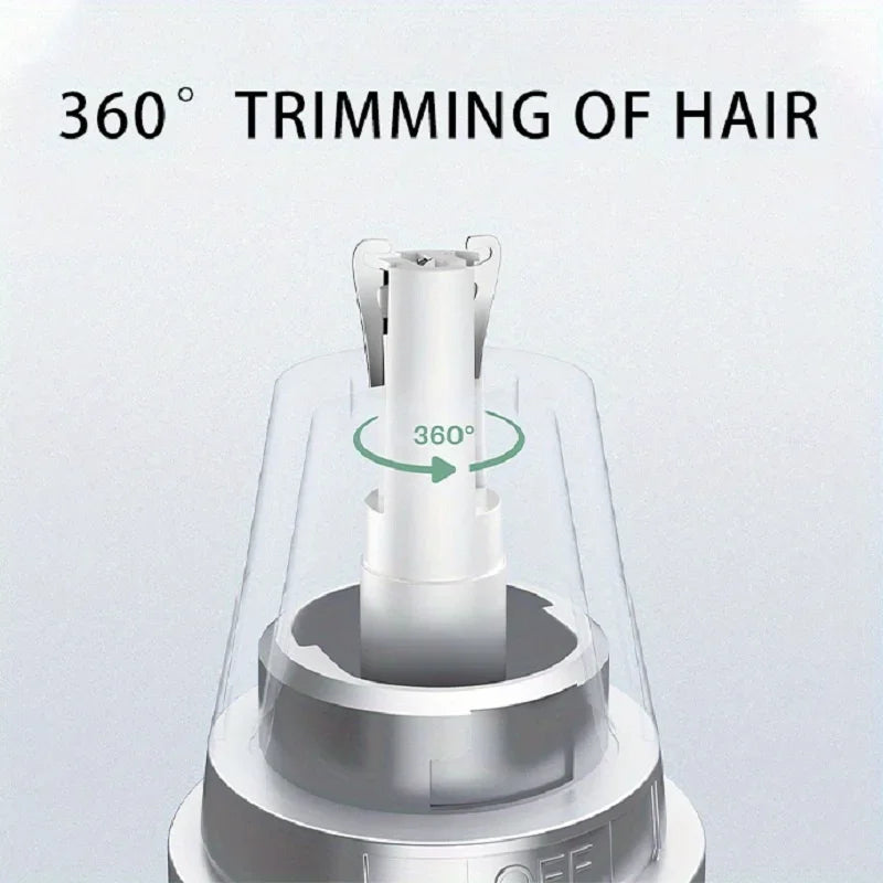4 in 1 All Purpose Beauty Set for painless trimming of nose hair, beard, and eyebrows